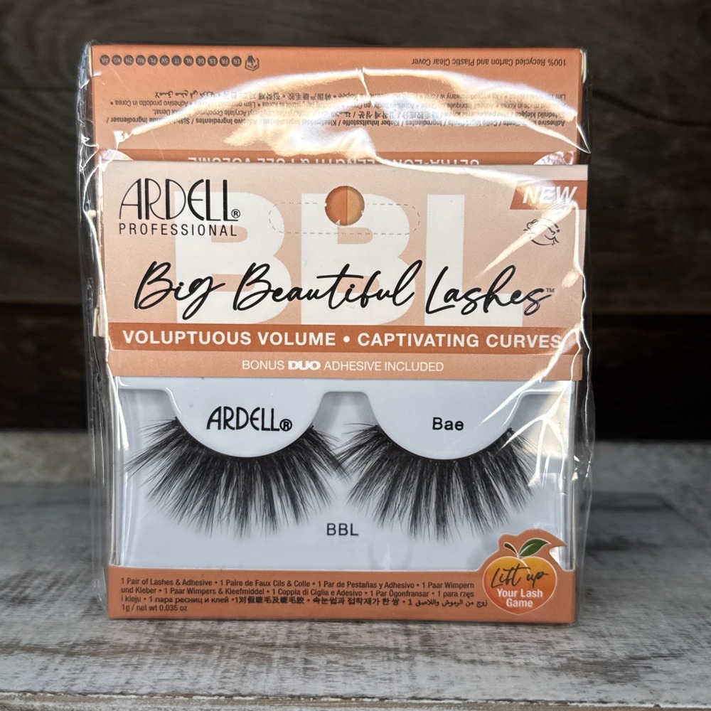 Ardell 4 Pair Bae Professional Big Beautiful Lashes + Duo Adhesive | MSRP = $24
